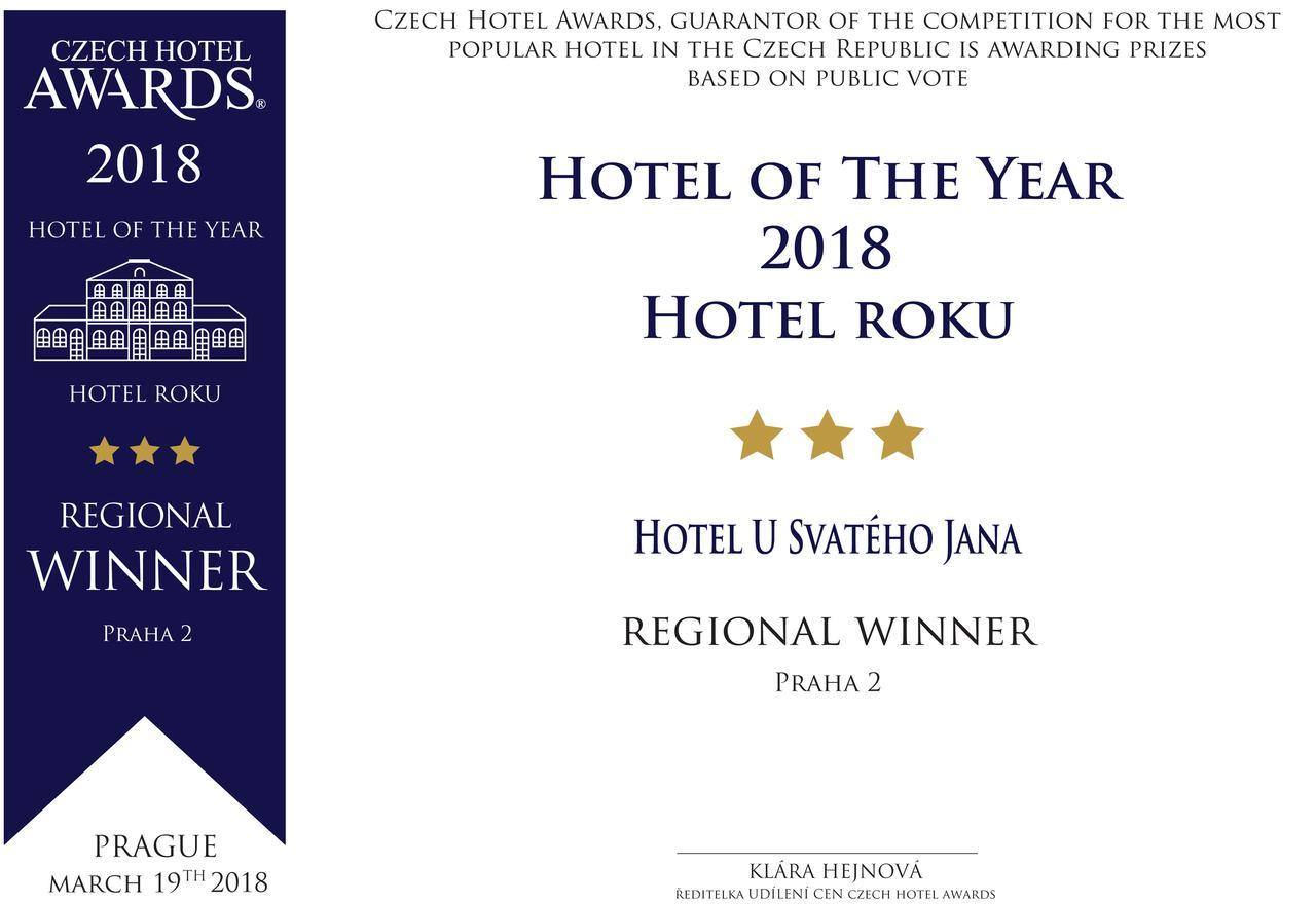 Hotel Svaty Jan Praga Zewnętrze zdjęcie